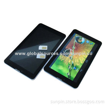 7-inch MTK8312 3G Dual-SIM Card Tablet PC with 1/8GB Memory, GPS Navigation Function Supported